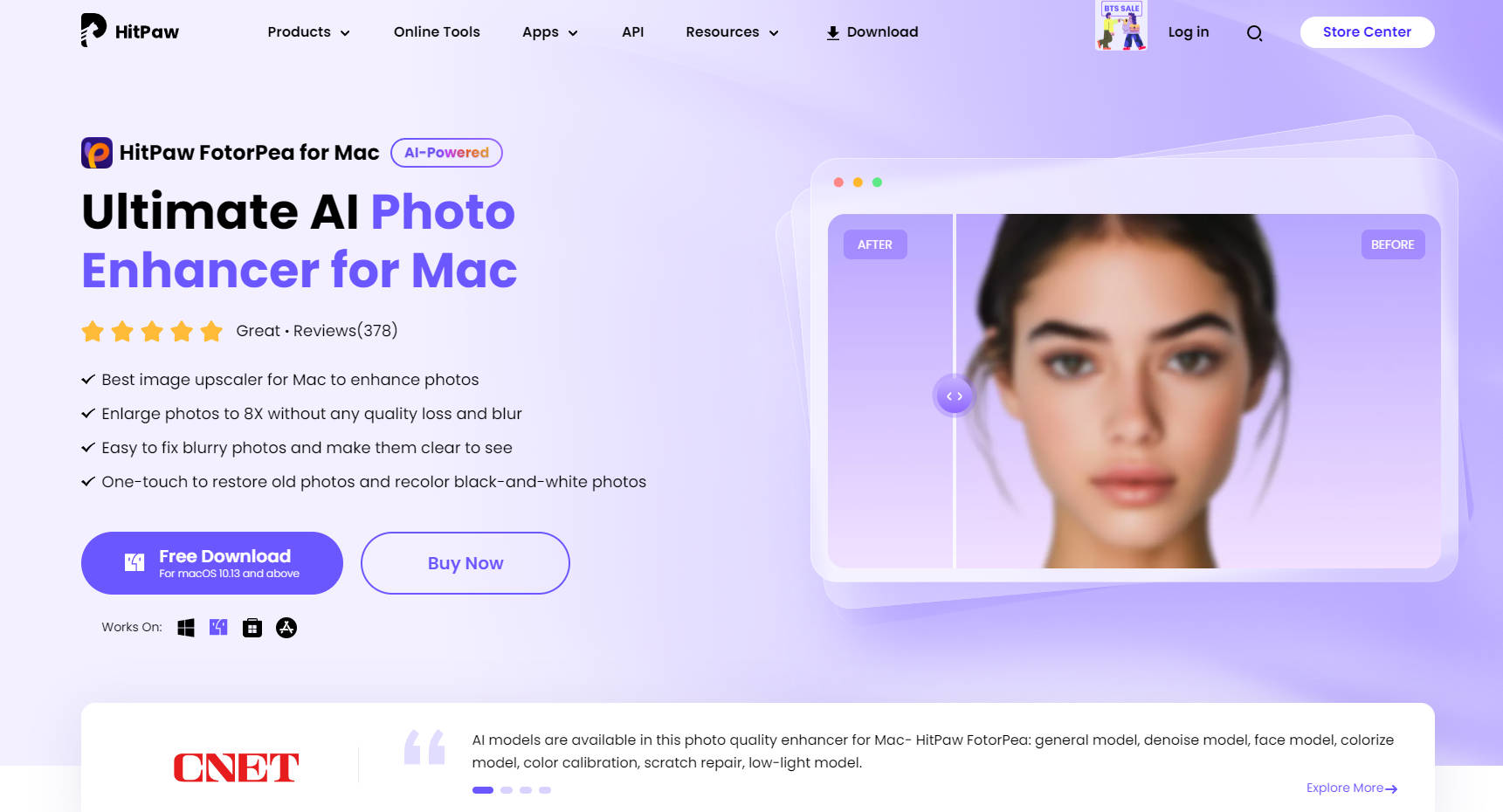 HitPaw FotorPea for Mac gallery image