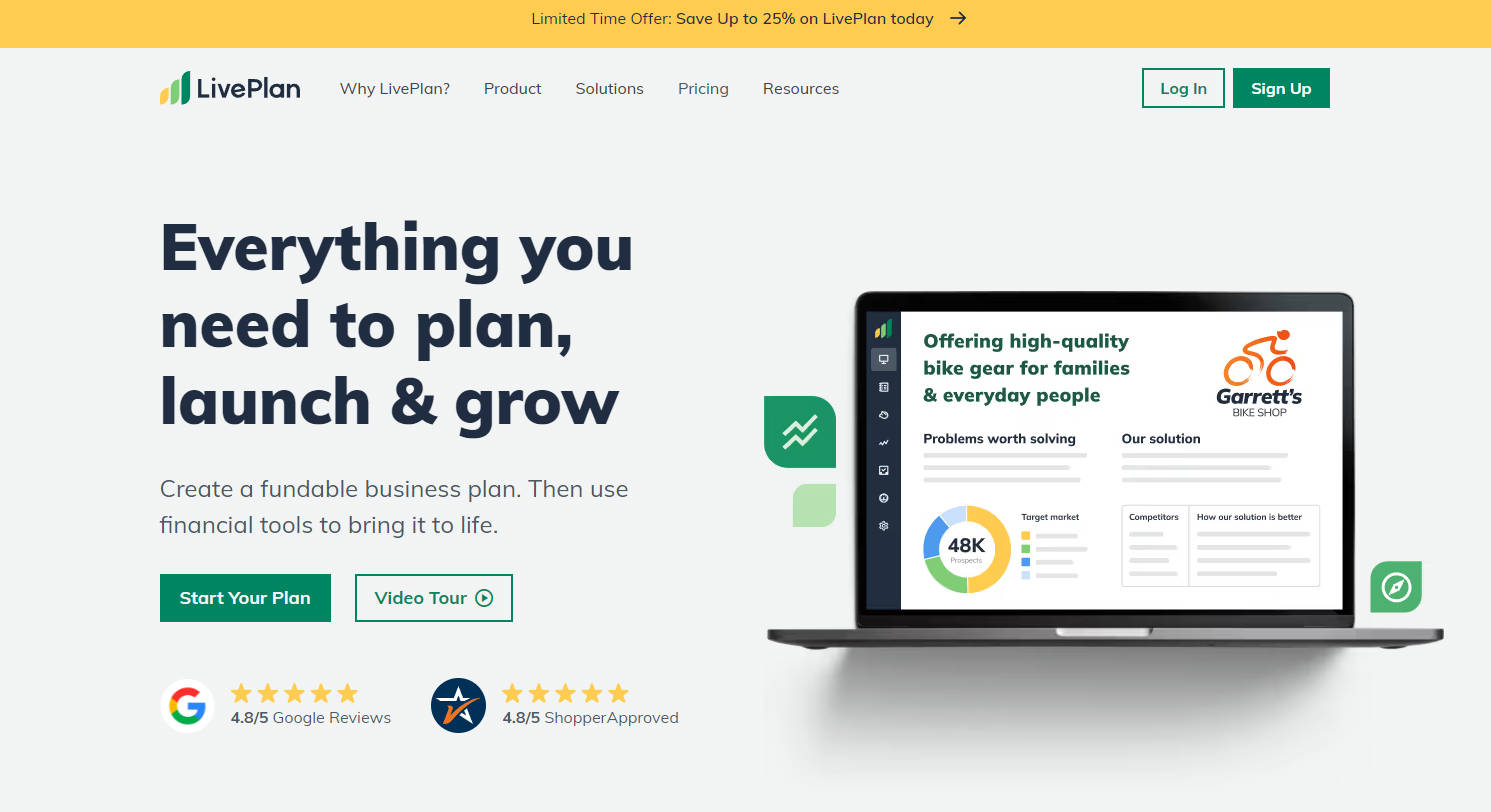 LivePlan gallery image