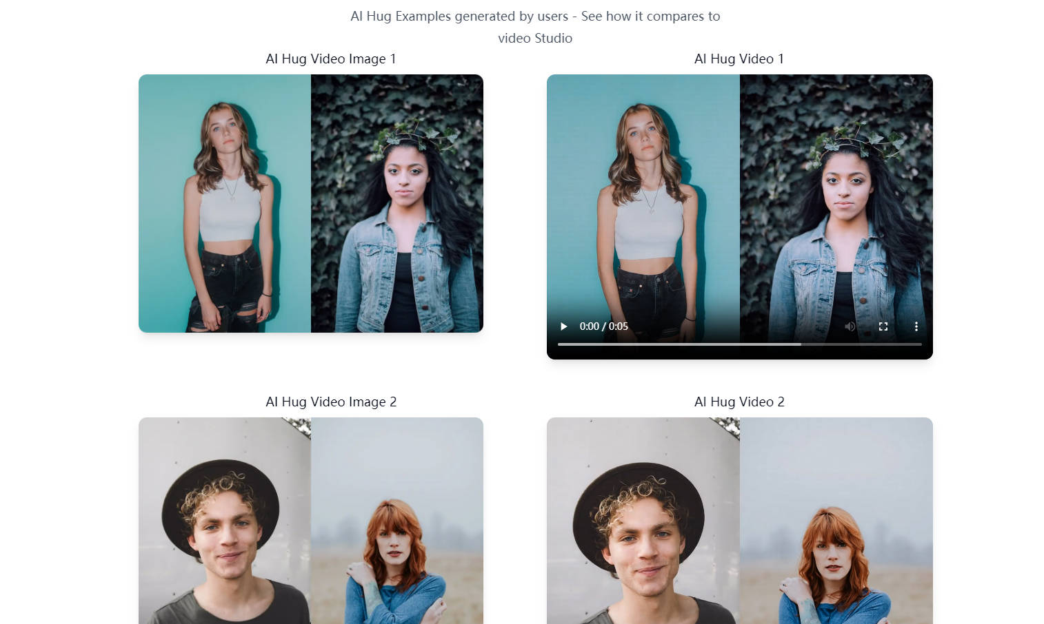 AI Hug Generate gallery image