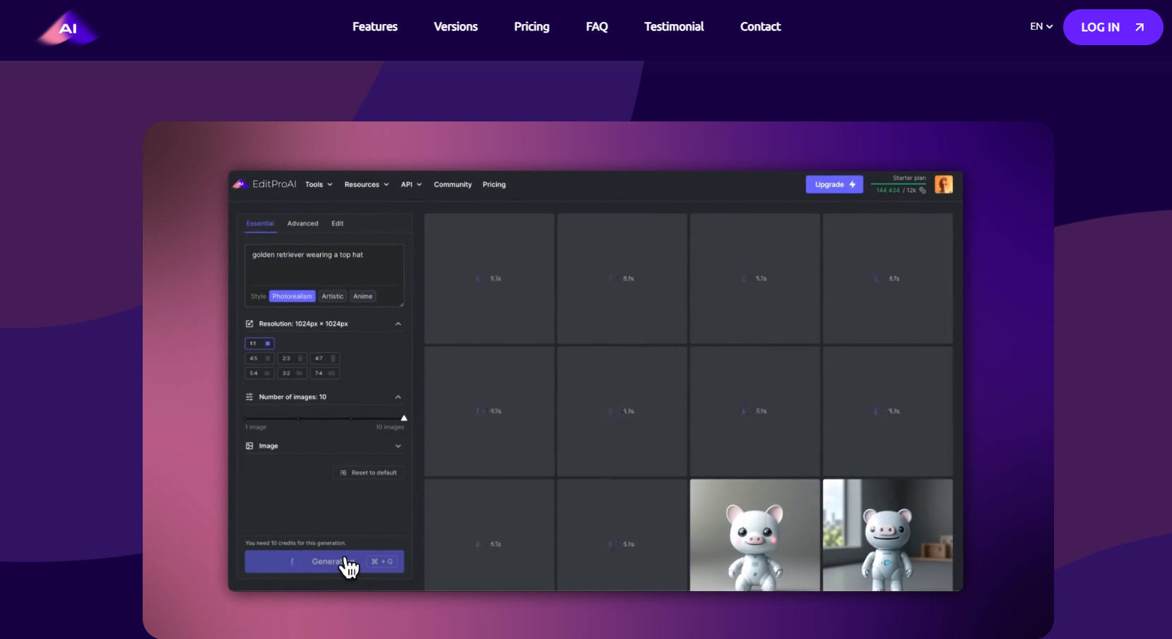 EDITPRO AI gallery image