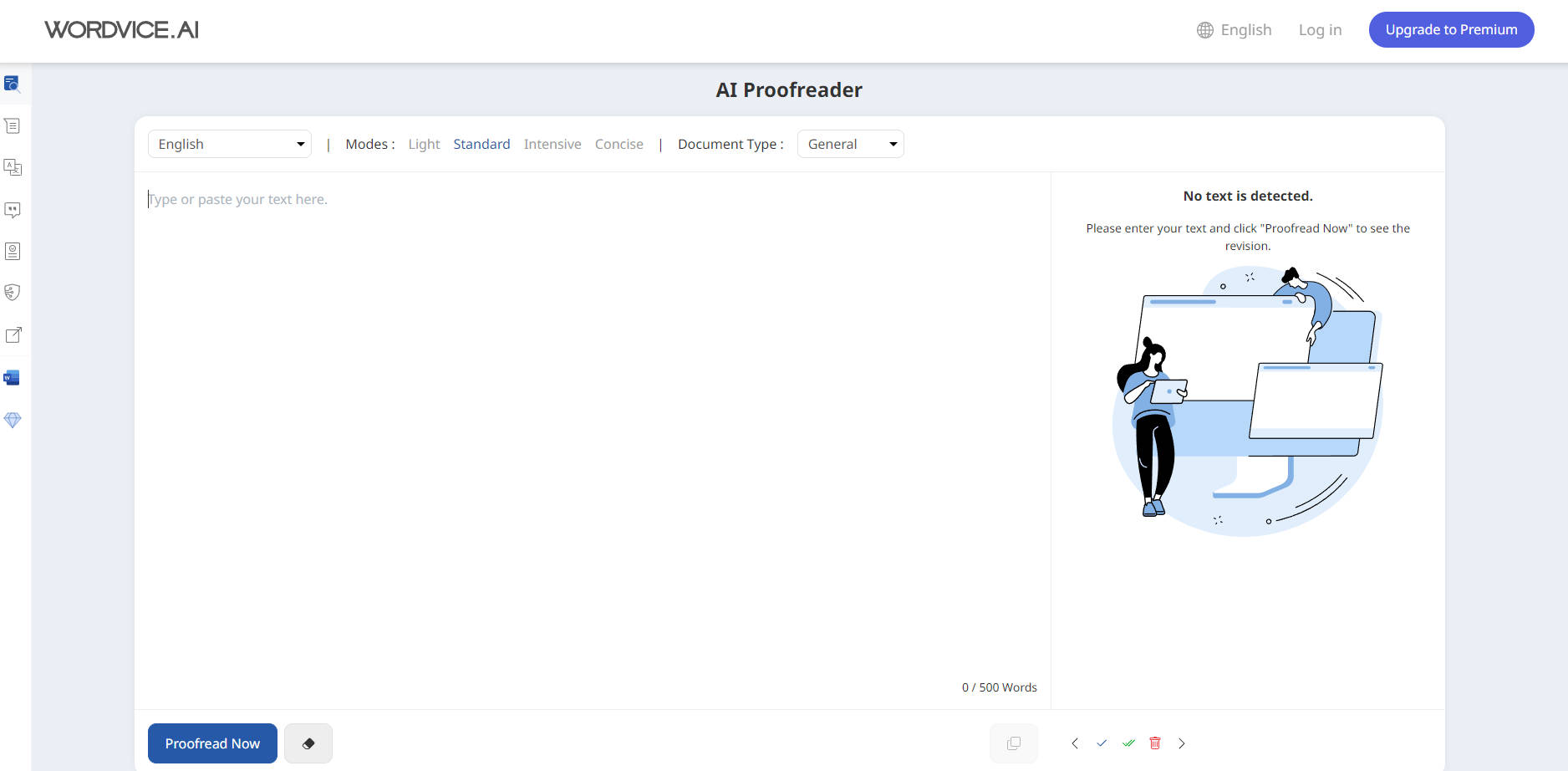 Wordvice proofreader gallery image