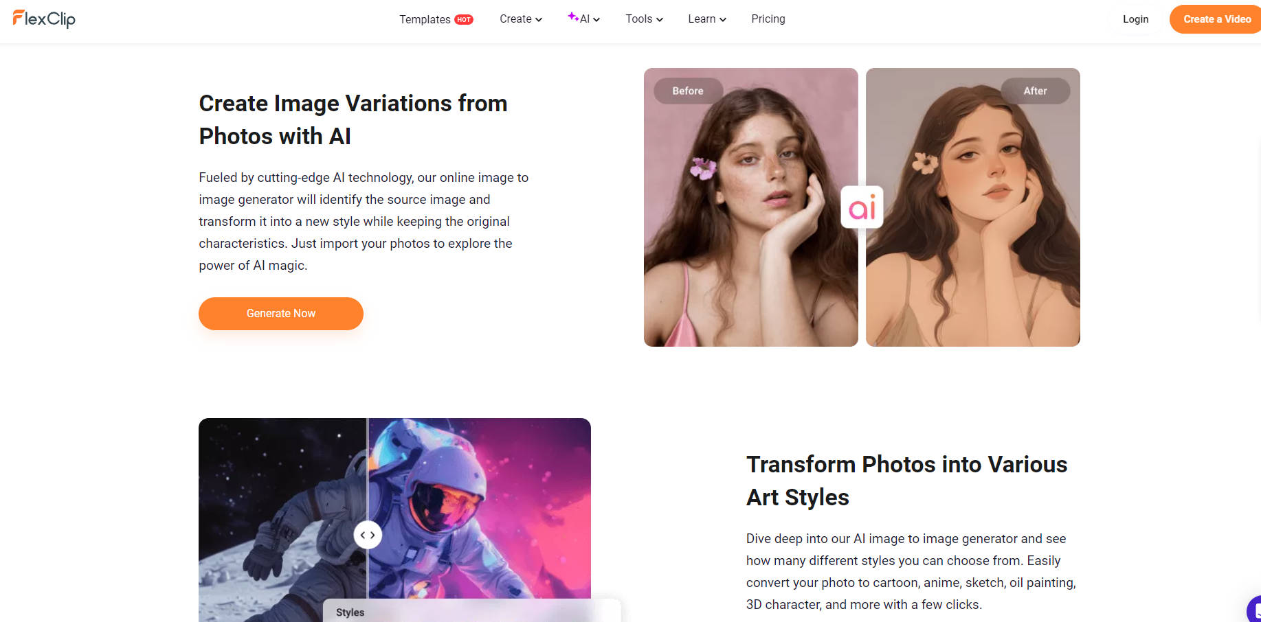 AI Image to Image Generator gallery image
