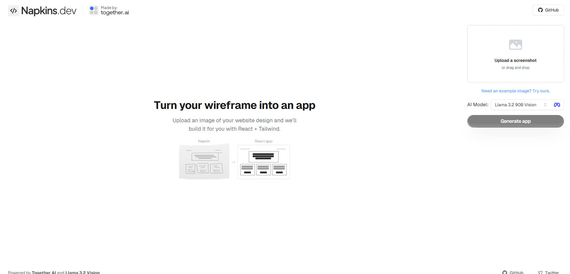 Napkins.dev gallery image