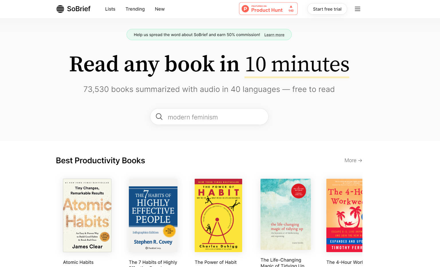 SoBrief gallery image