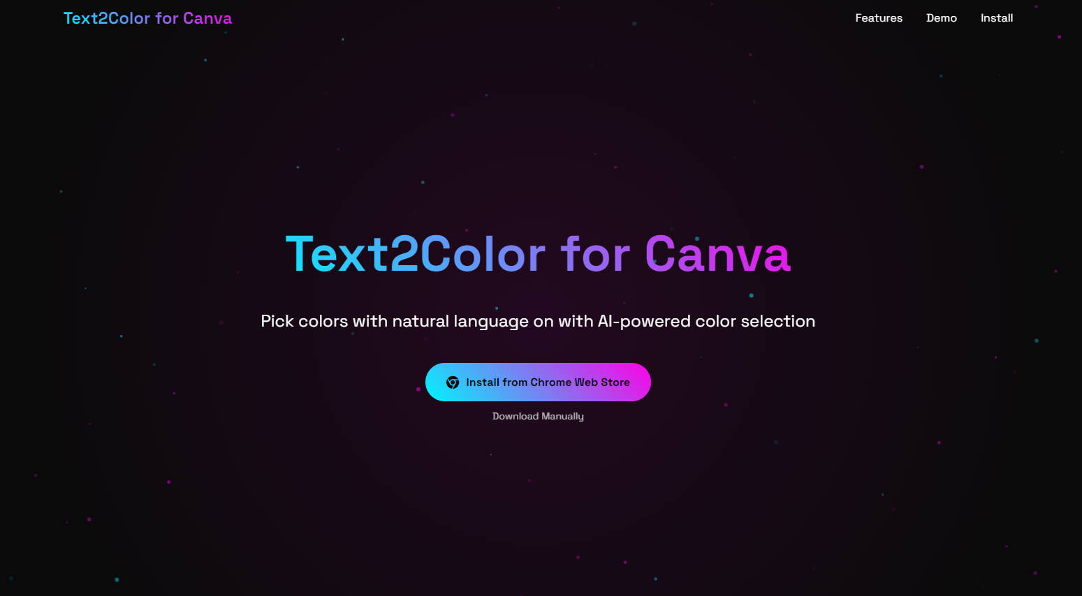 Text2Color for Canva gallery image