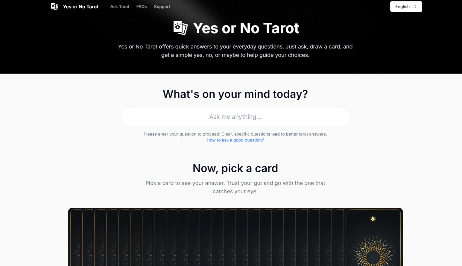 Yes or No Tarot gallery image