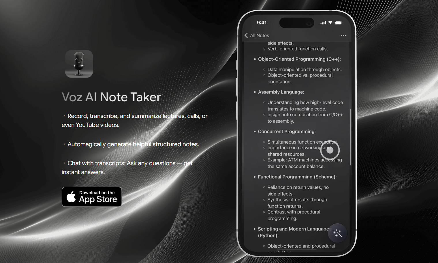 Voz AI Note Taker & Recorder gallery image