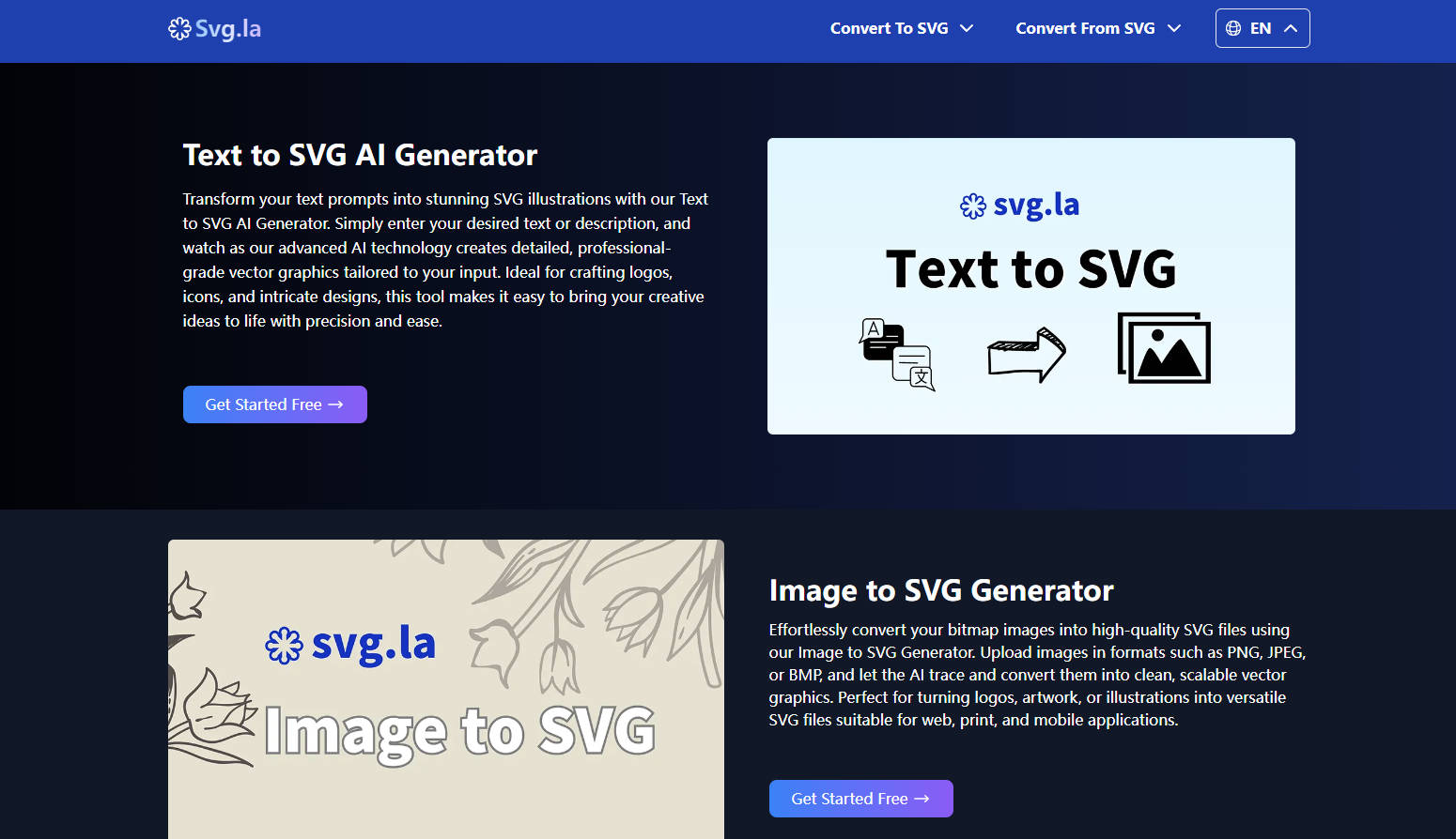 AI Generate SVG by SVG.la gallery image