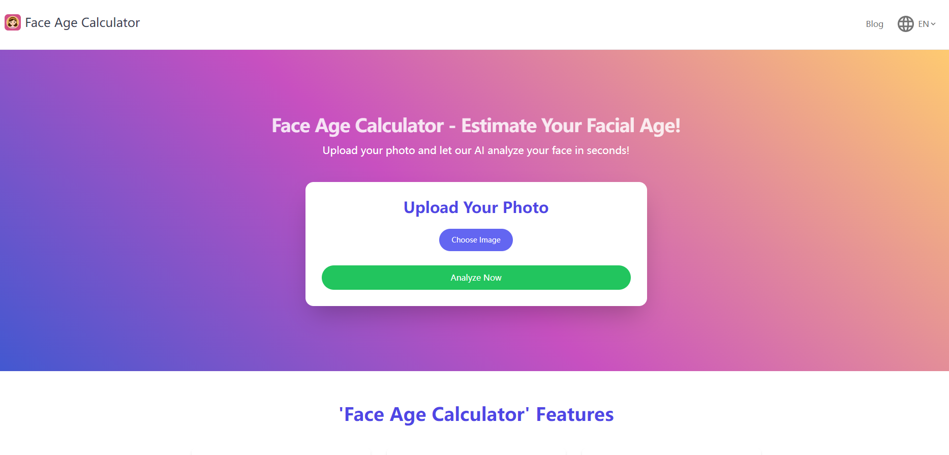 Face Age Calculator gallery image