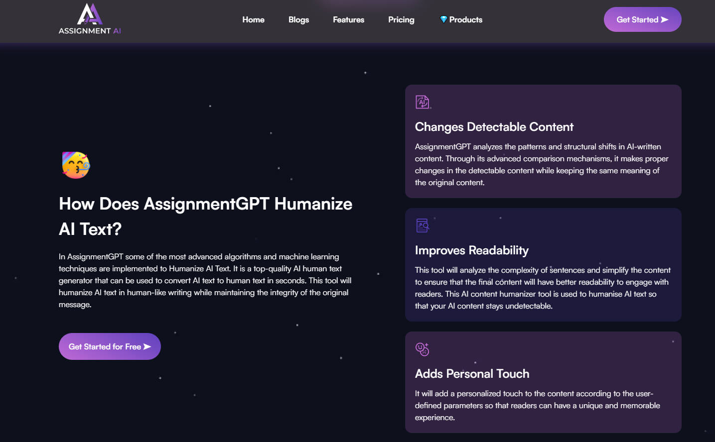 AssignmentGPT AI Humanizer Tool gallery image