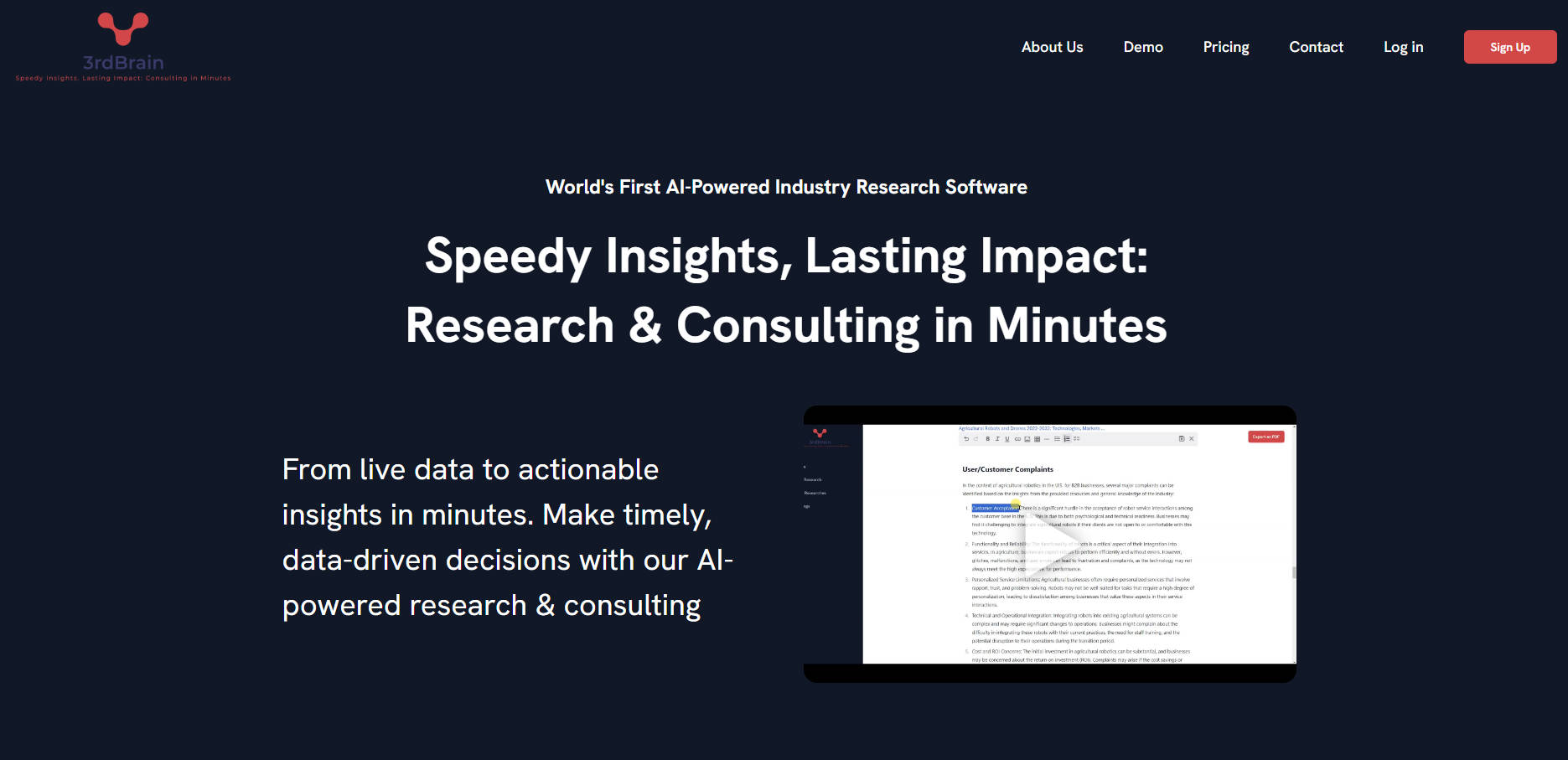 3rdbrain.ai gallery image