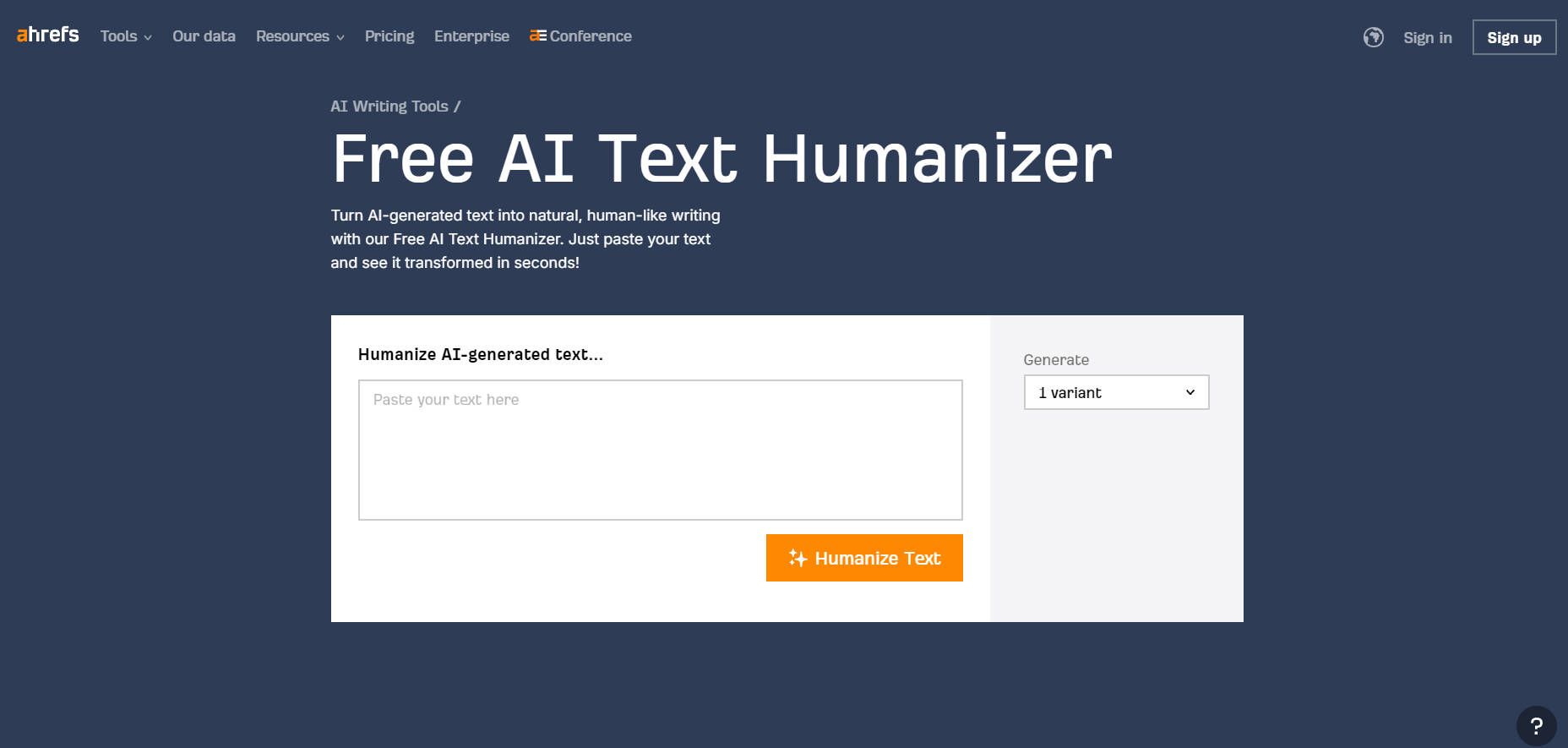 Free AI Text Humanizer gallery image