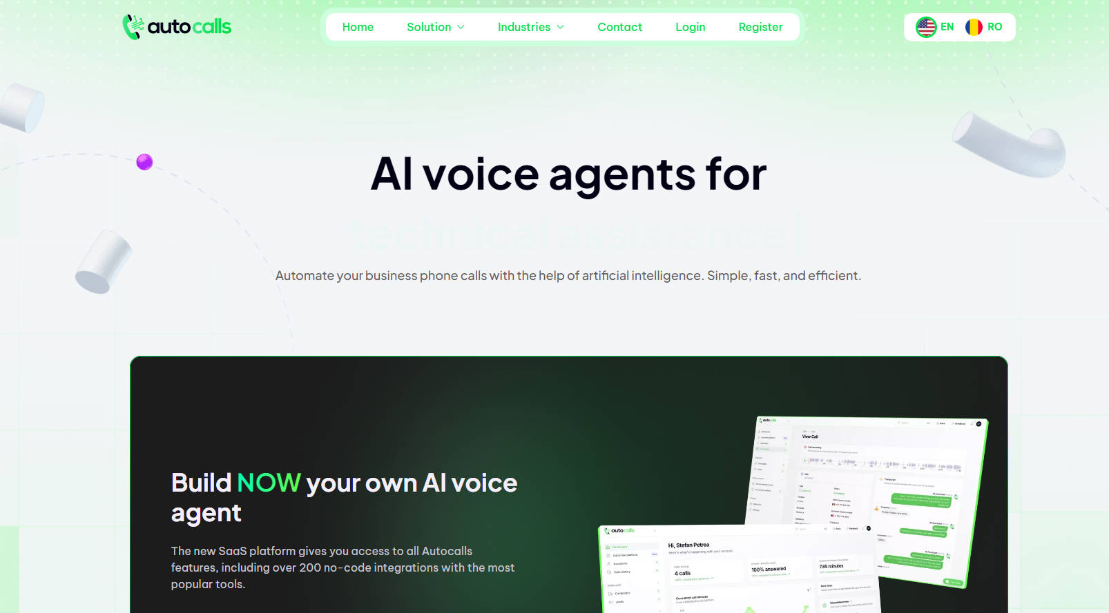 Autocalls gallery image