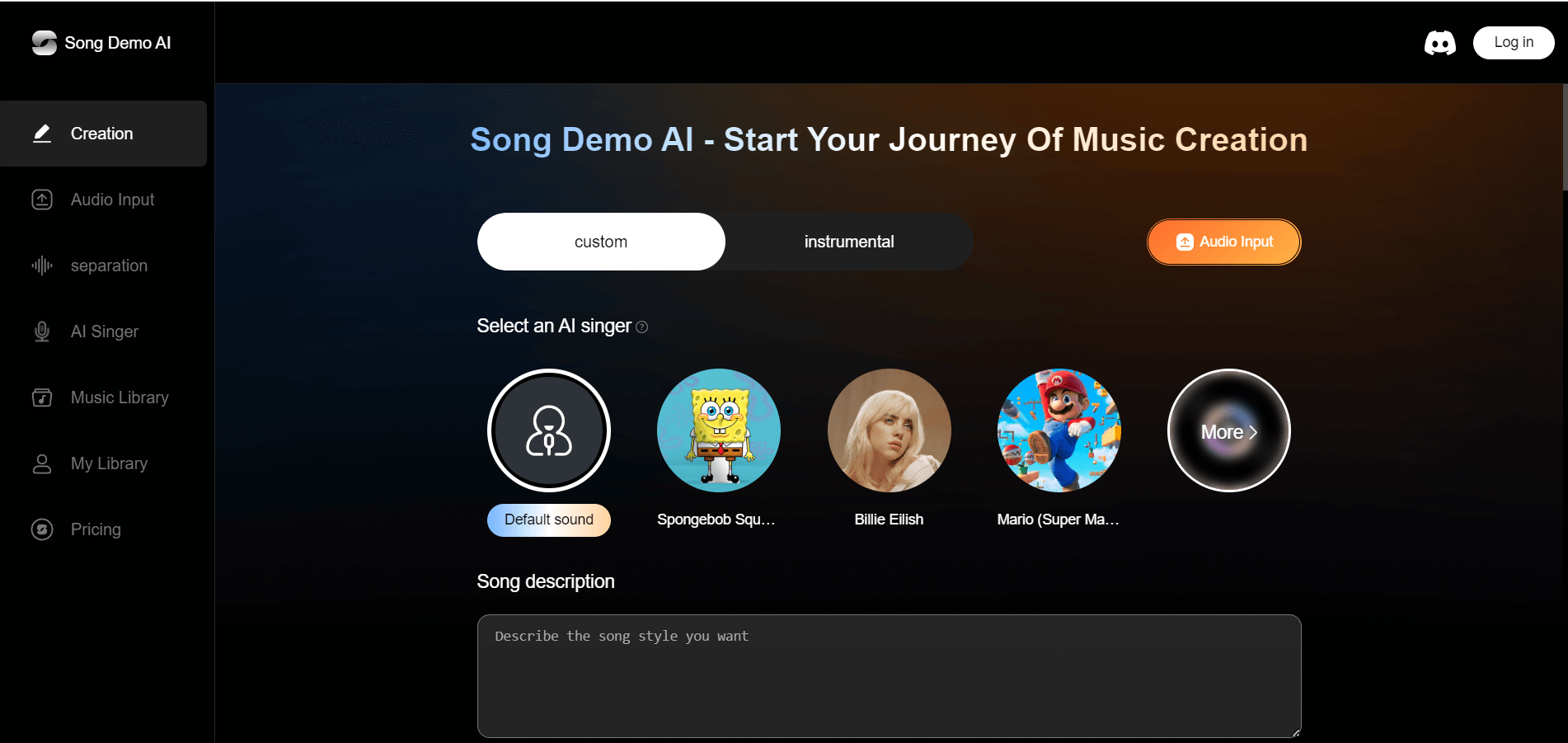 Song Demo AI gallery image
