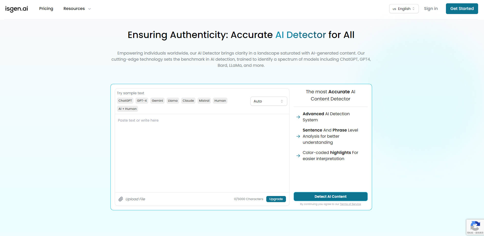 Isgen AI Detector gallery image