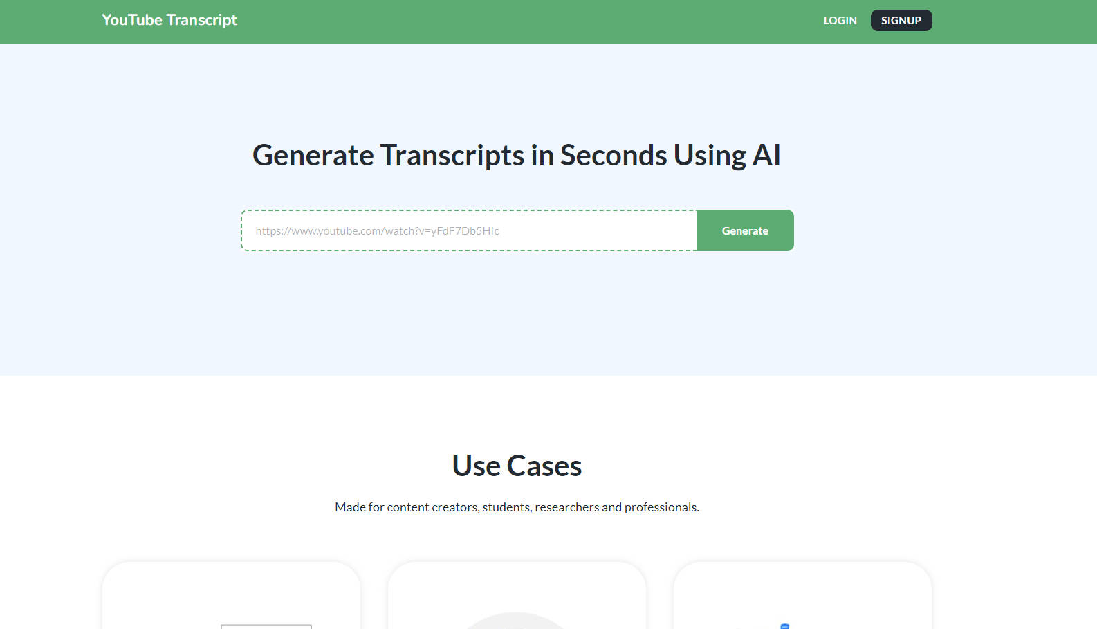 YouTube Transcript gallery image