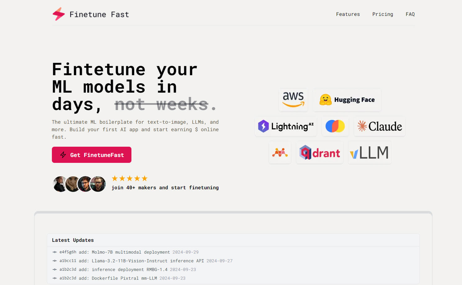 FinetuneFast gallery image