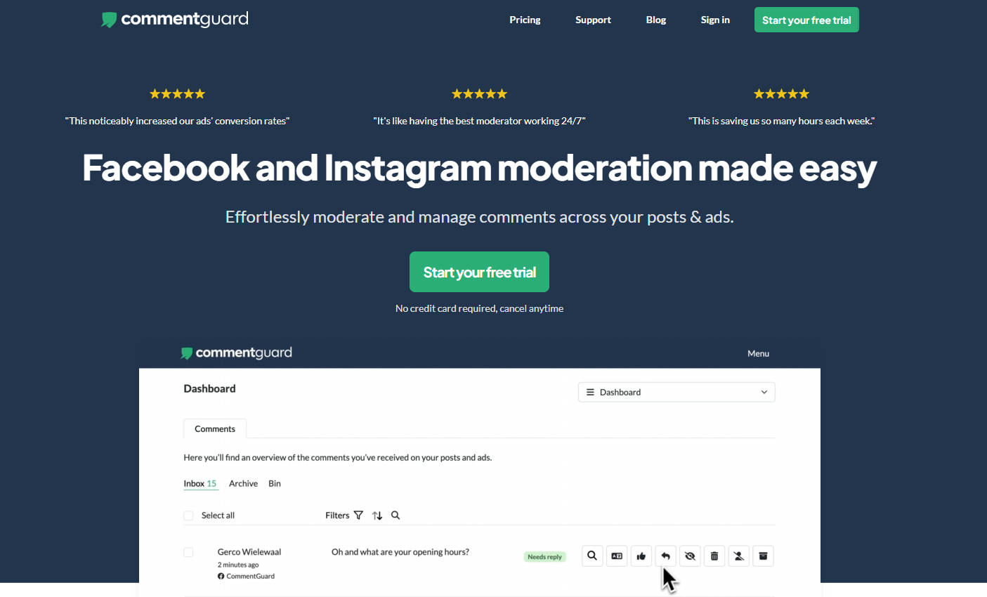 CommentGuard gallery image