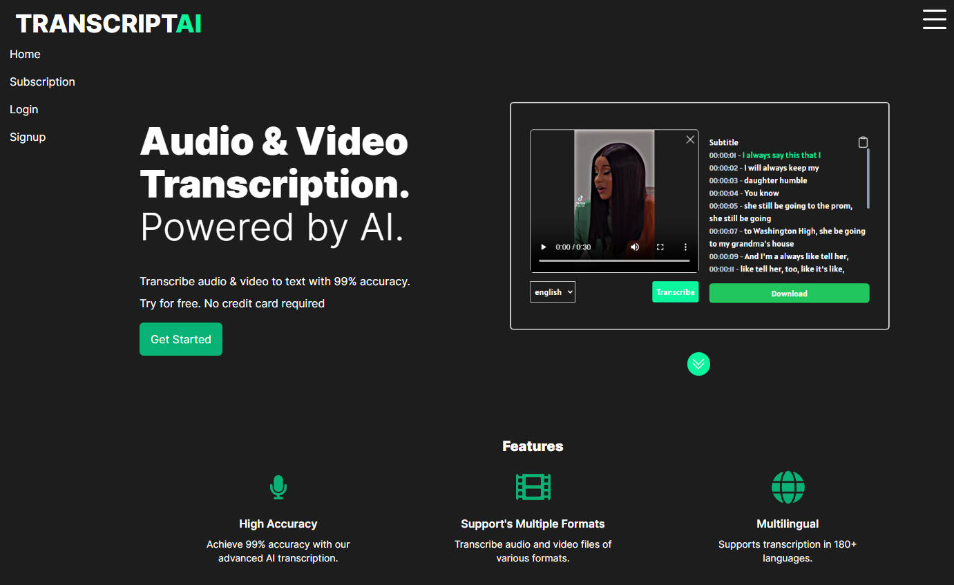 Transcriptai gallery image