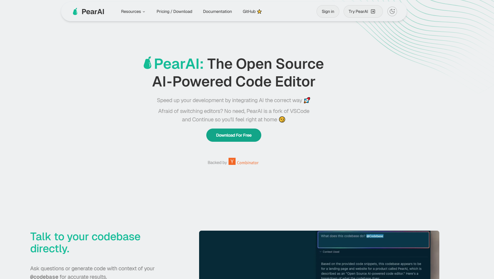 PearAI gallery image