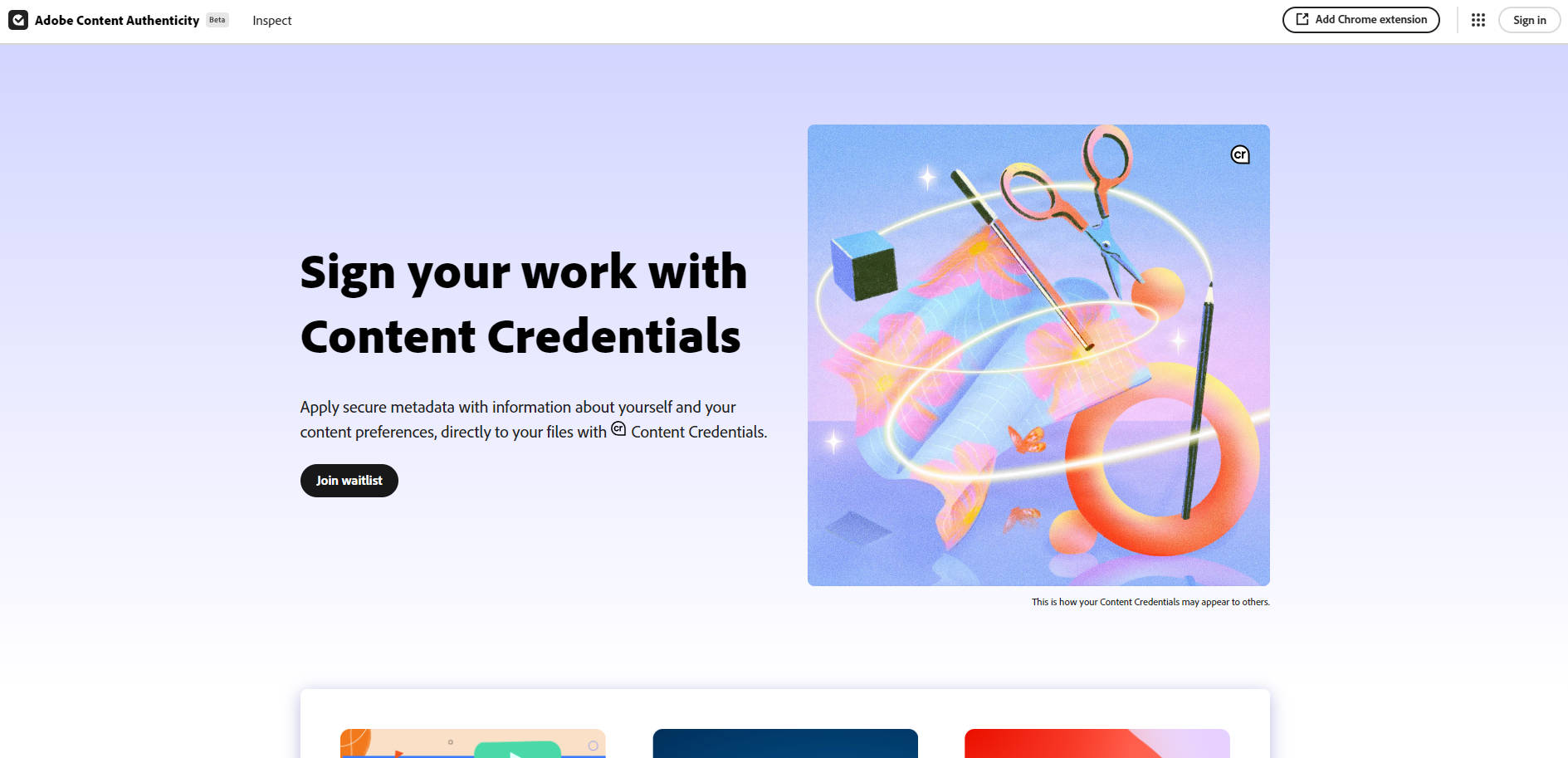 Adobe Content Authenticity gallery image