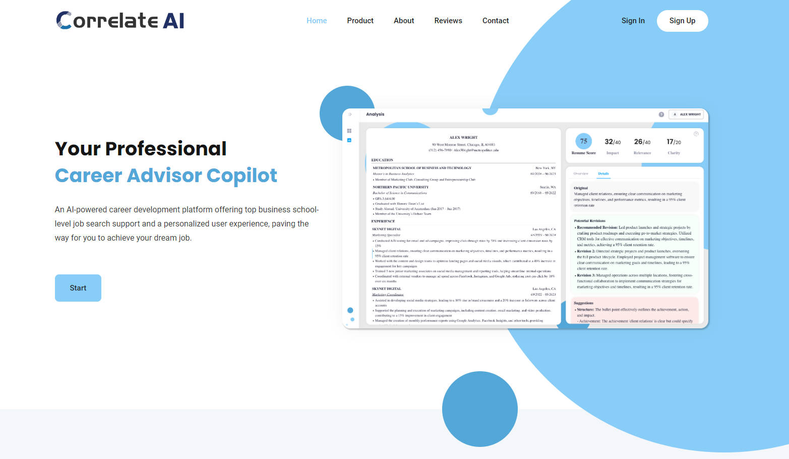 Correlate AI gallery image