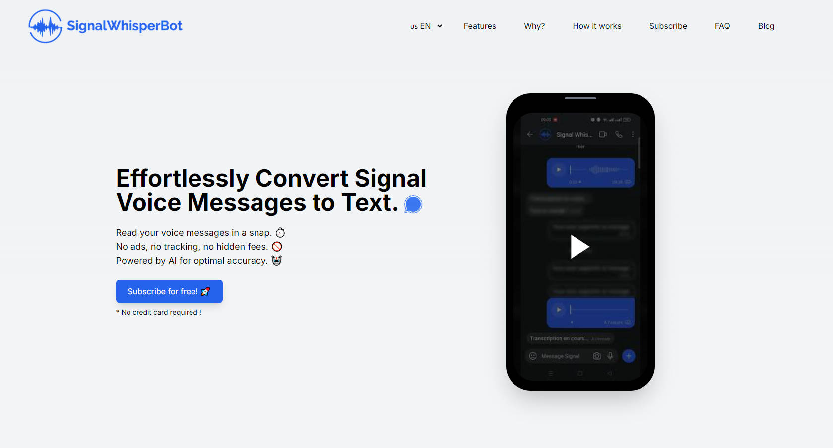 SignalWhisperBot gallery image