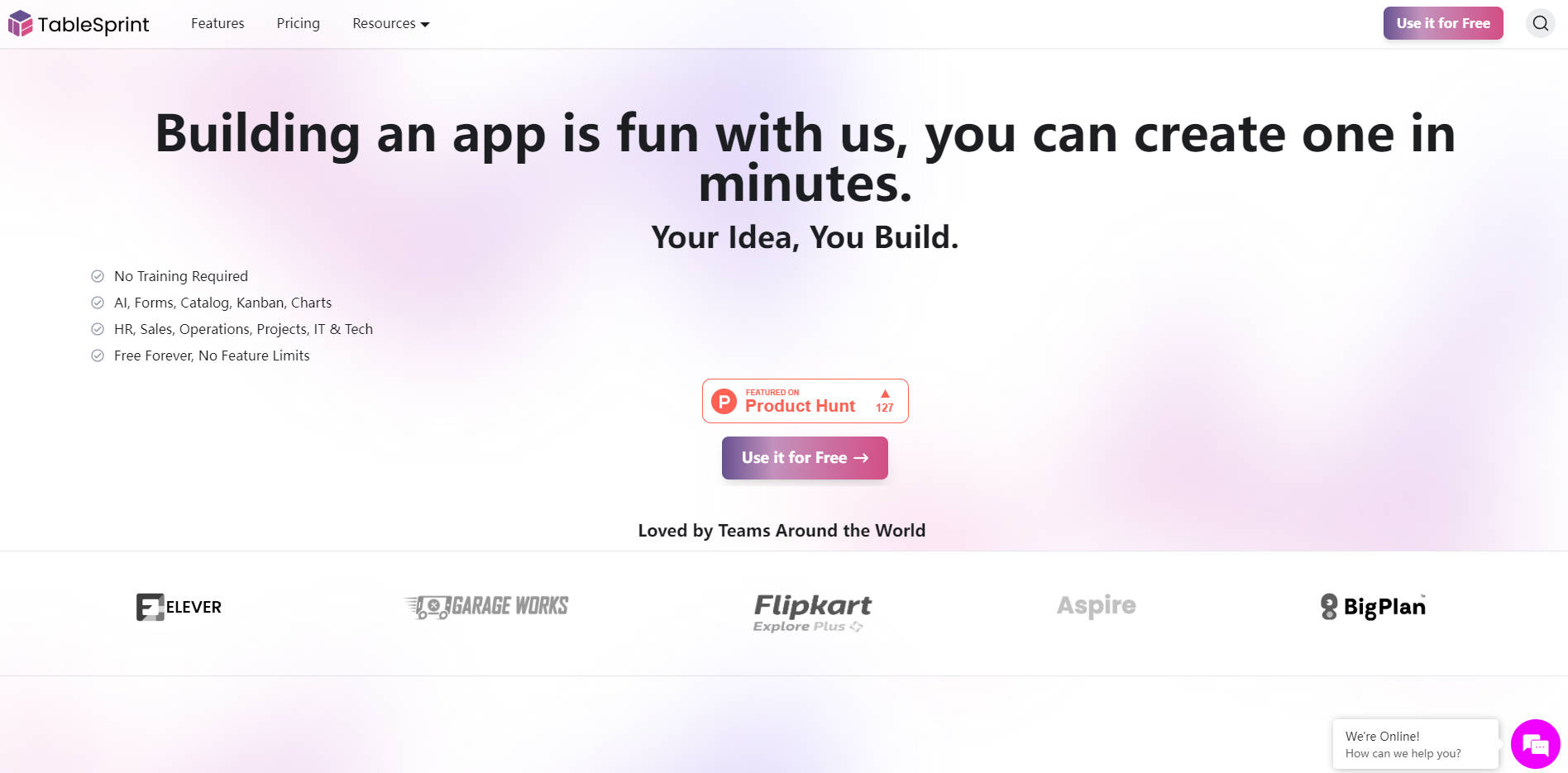 TableSprint gallery image