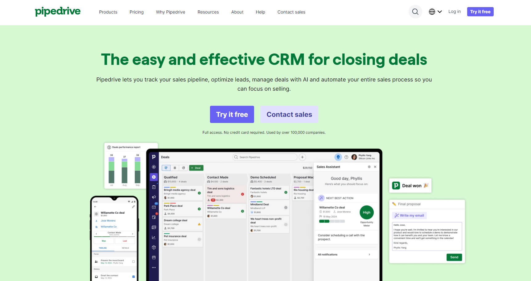 Pipedrive gallery image