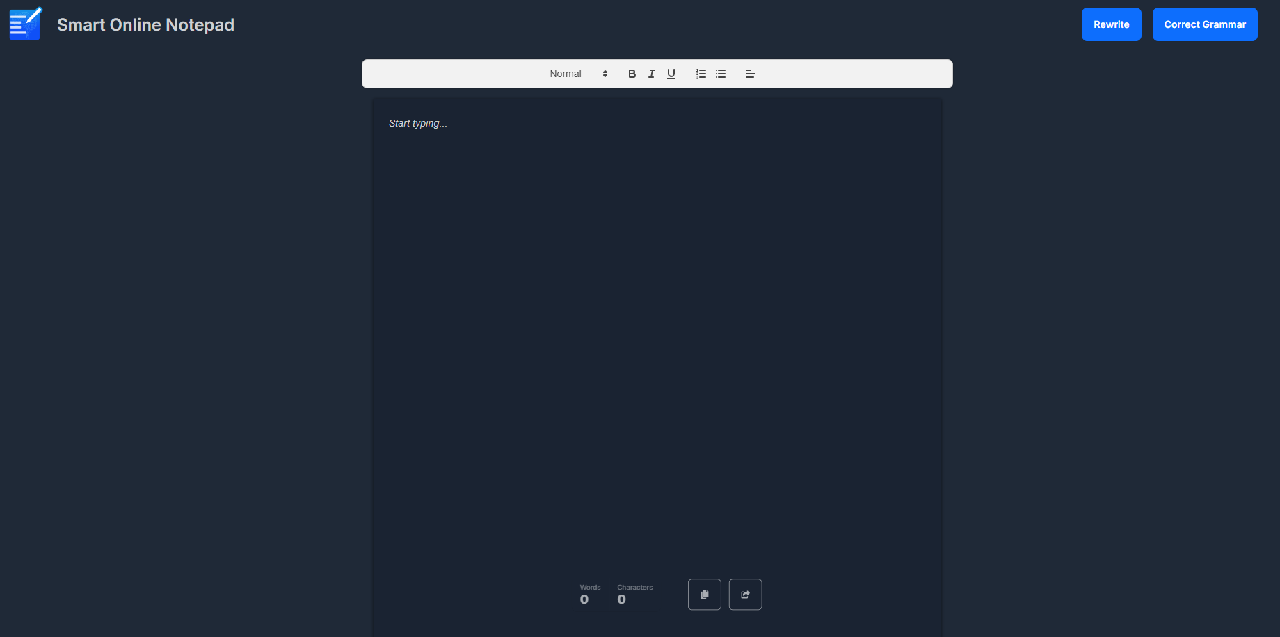 Smart Online Notepad gallery image
