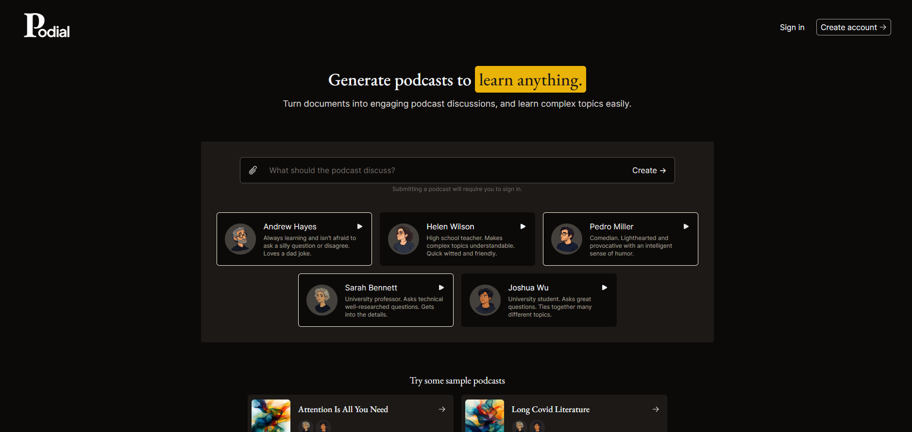 Podial gallery image