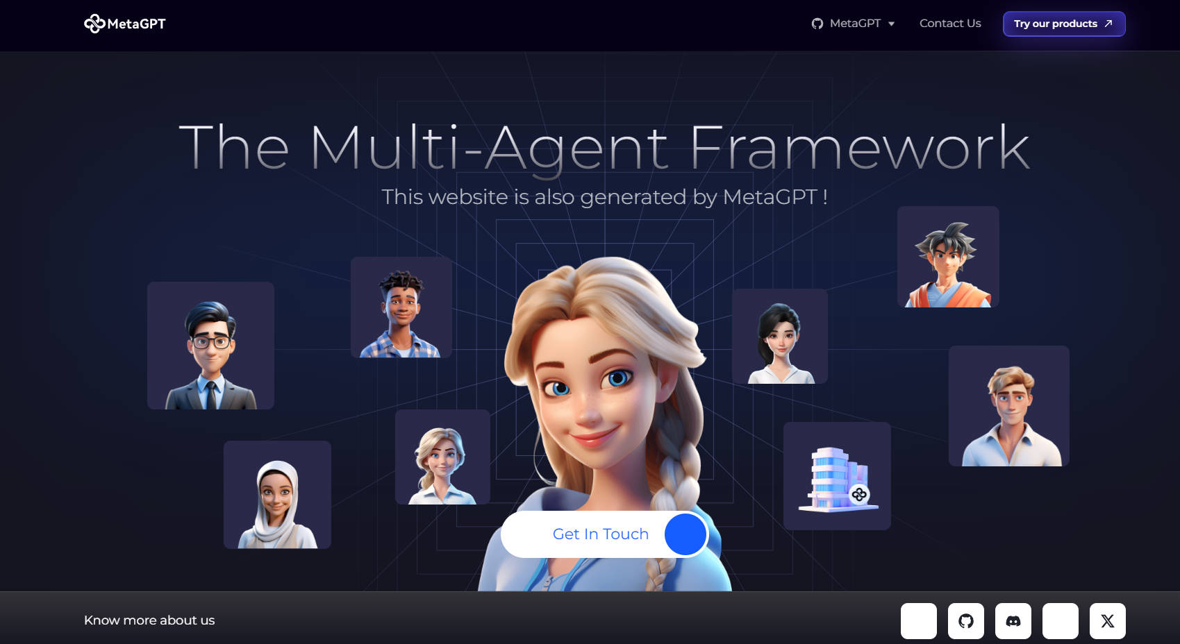 MetaGPT gallery image