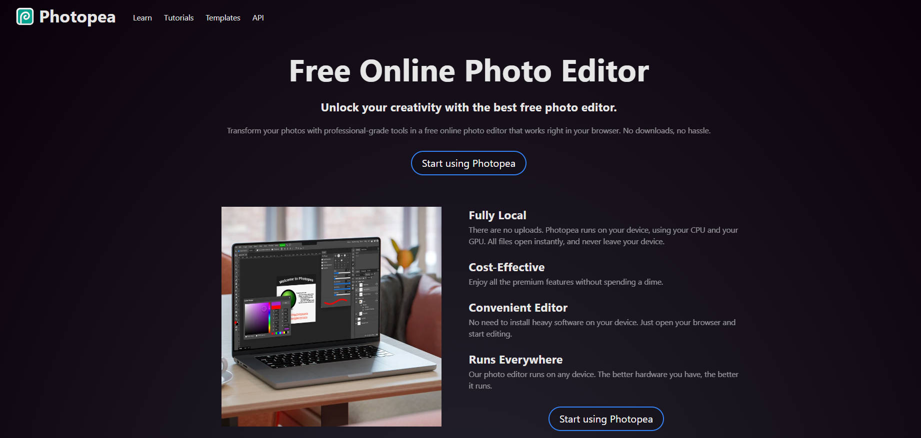 Photopea gallery image