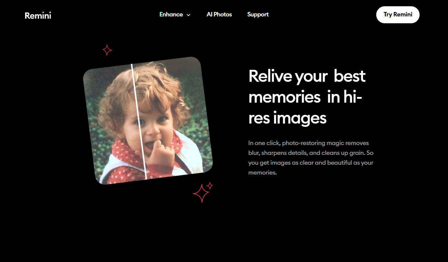 Remini's Photo Restorer gallery image