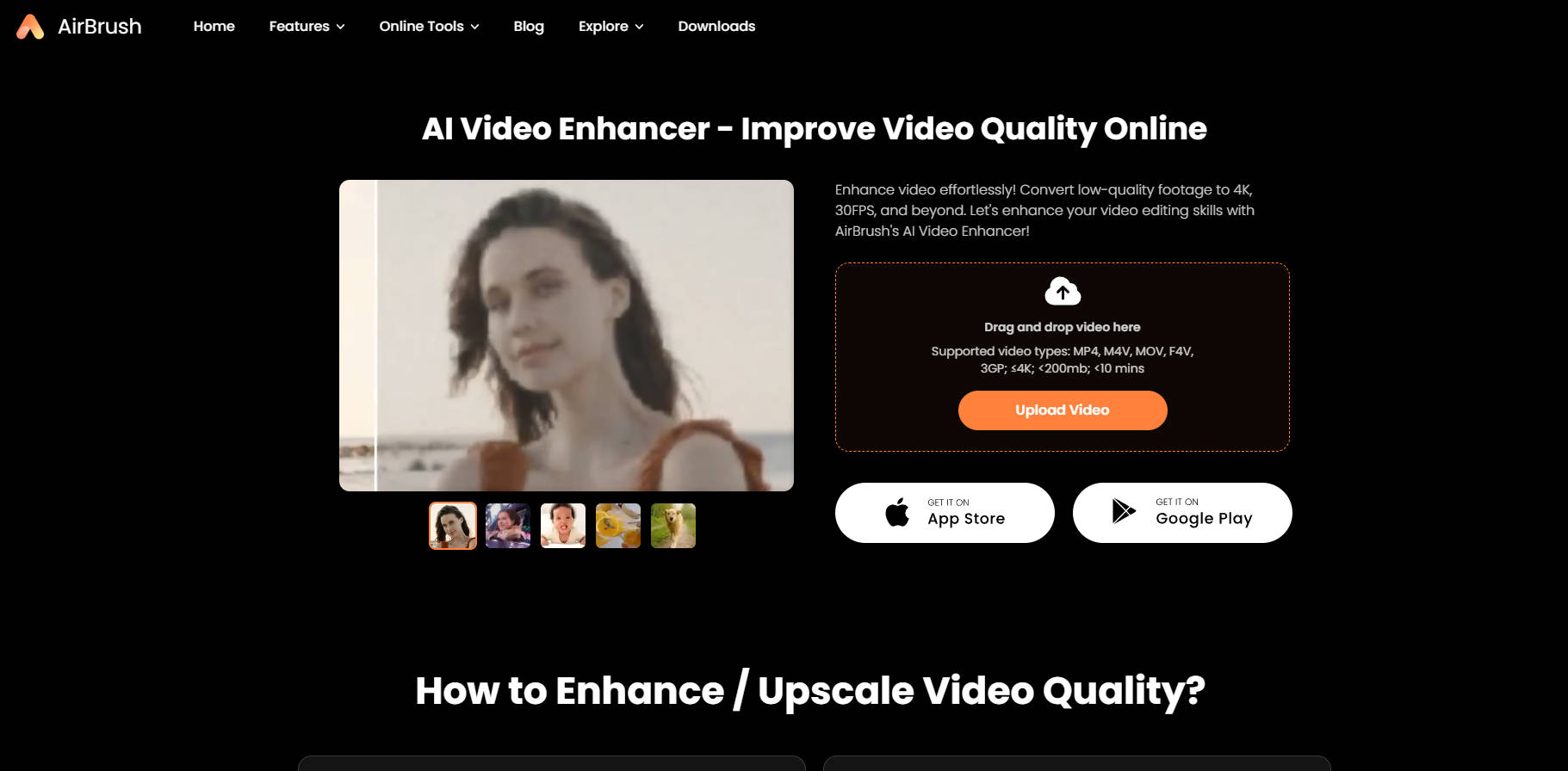 AirBrush AI Video Enhancer gallery image