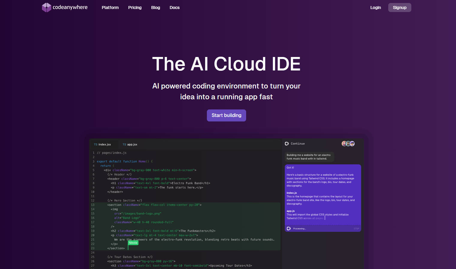 Codeanywhere Your Browser Based Cloud IDE For Collaborative Coding Codeanywhere Your Browser Based Cloud IDE For Collaborative Coding