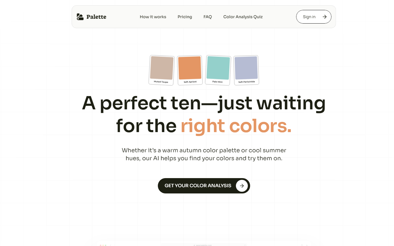 Palette gallery image