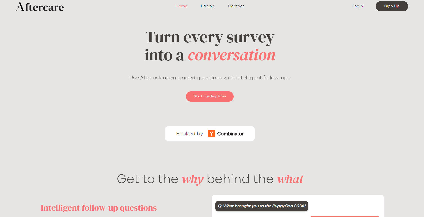 Aftercare gallery image