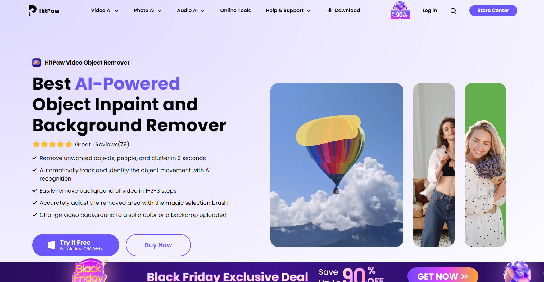 HitPaw Video Object Remover gallery image