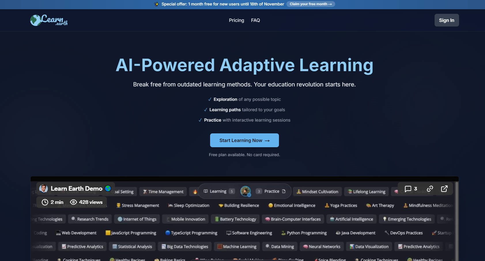 Learn Earth gallery image