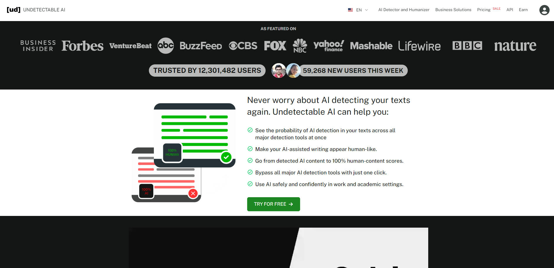 Undetectable AI gallery image