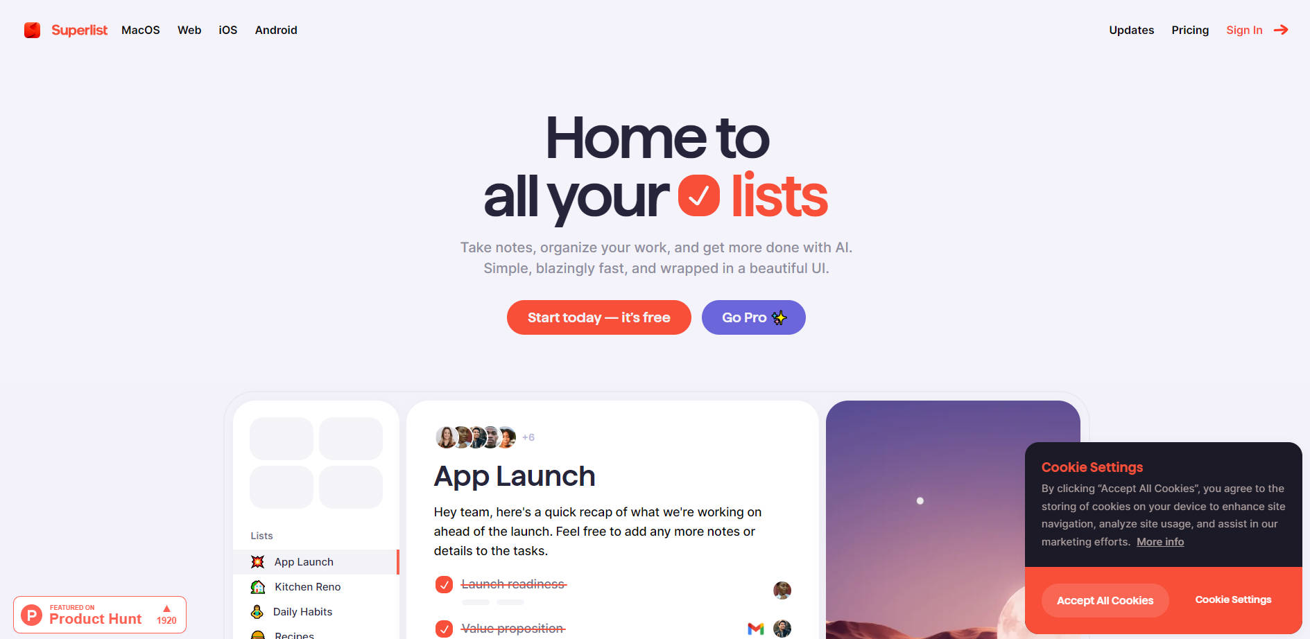 Superlist gallery image