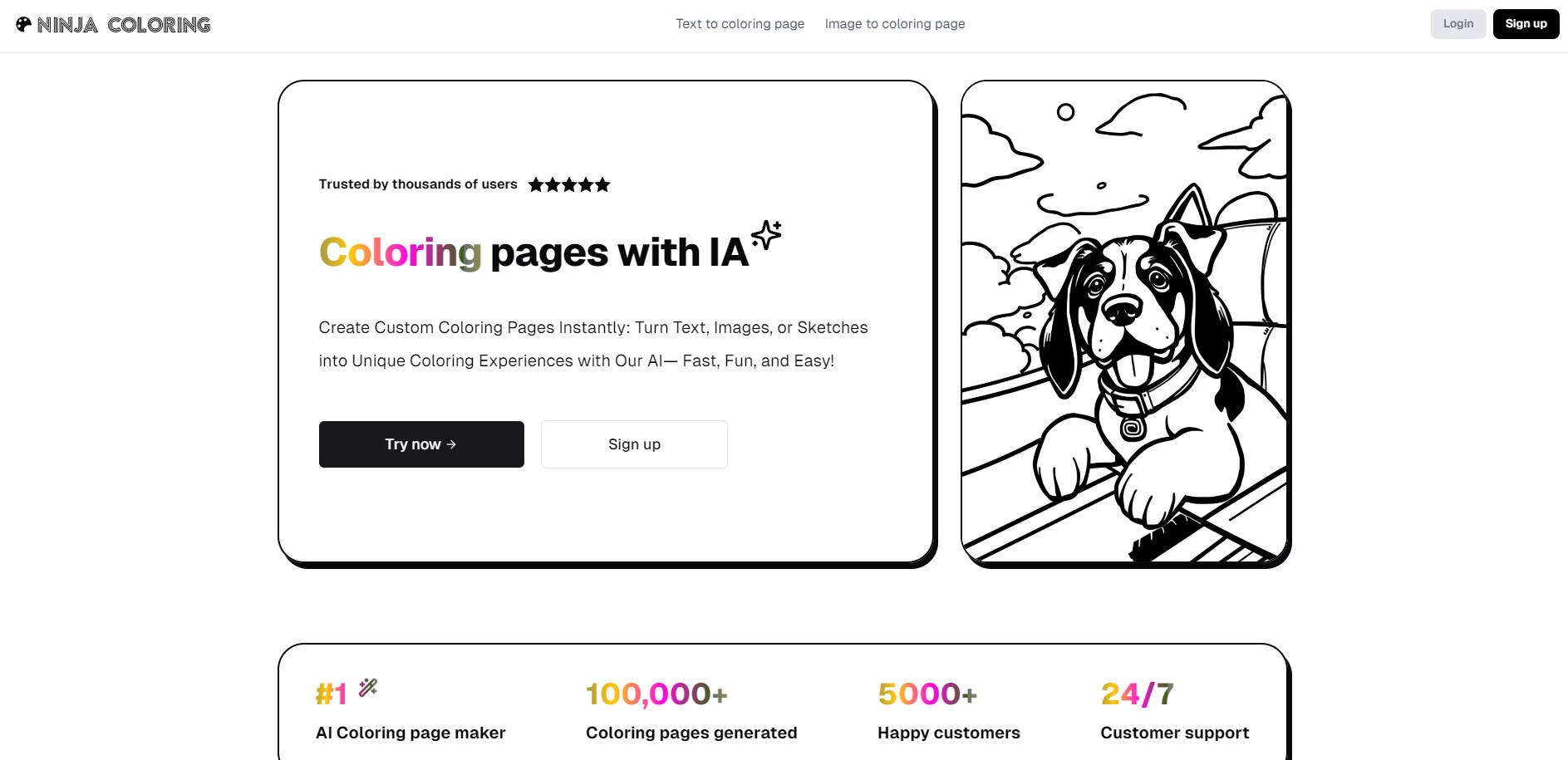 NinjaColoring gallery image