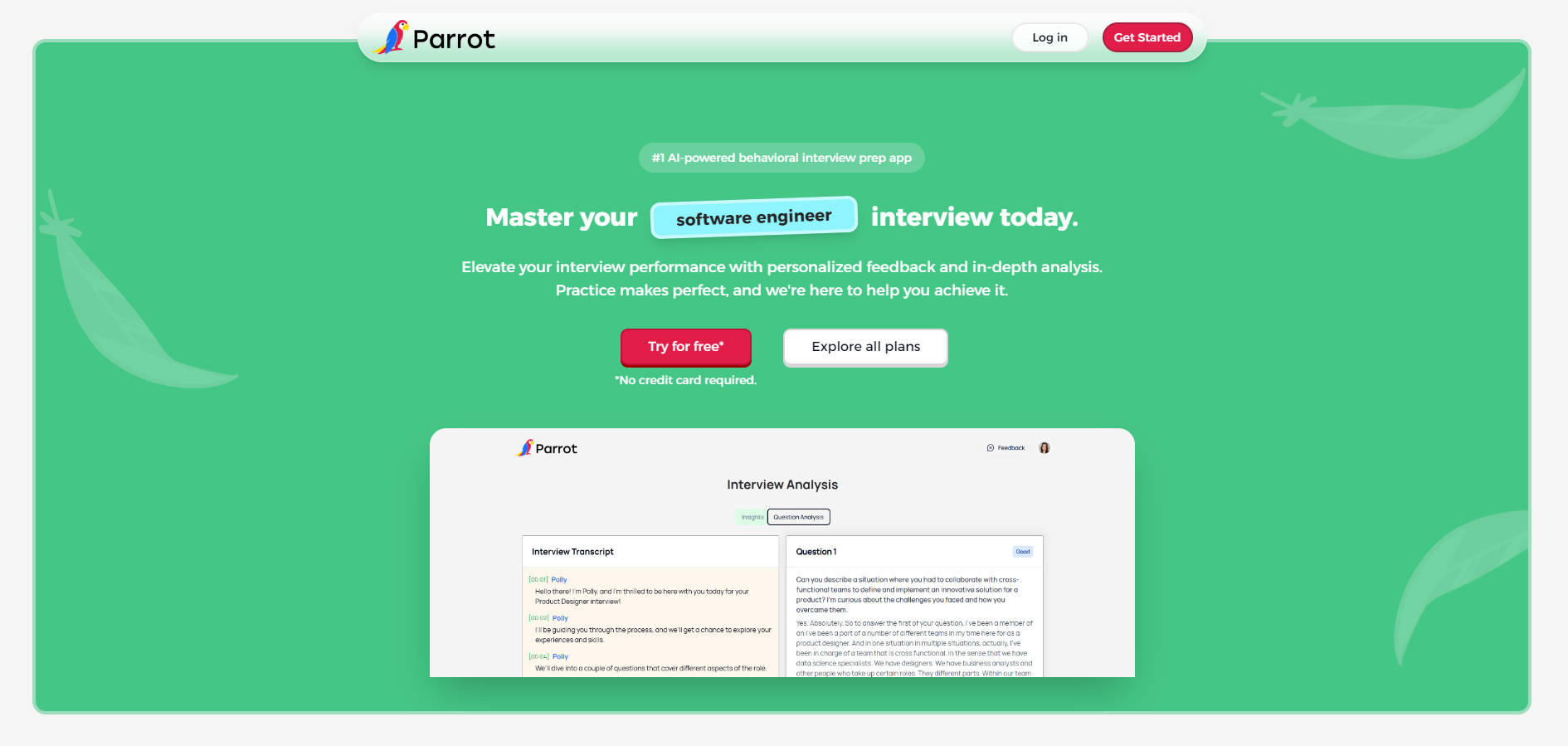 ParrotPrep gallery image