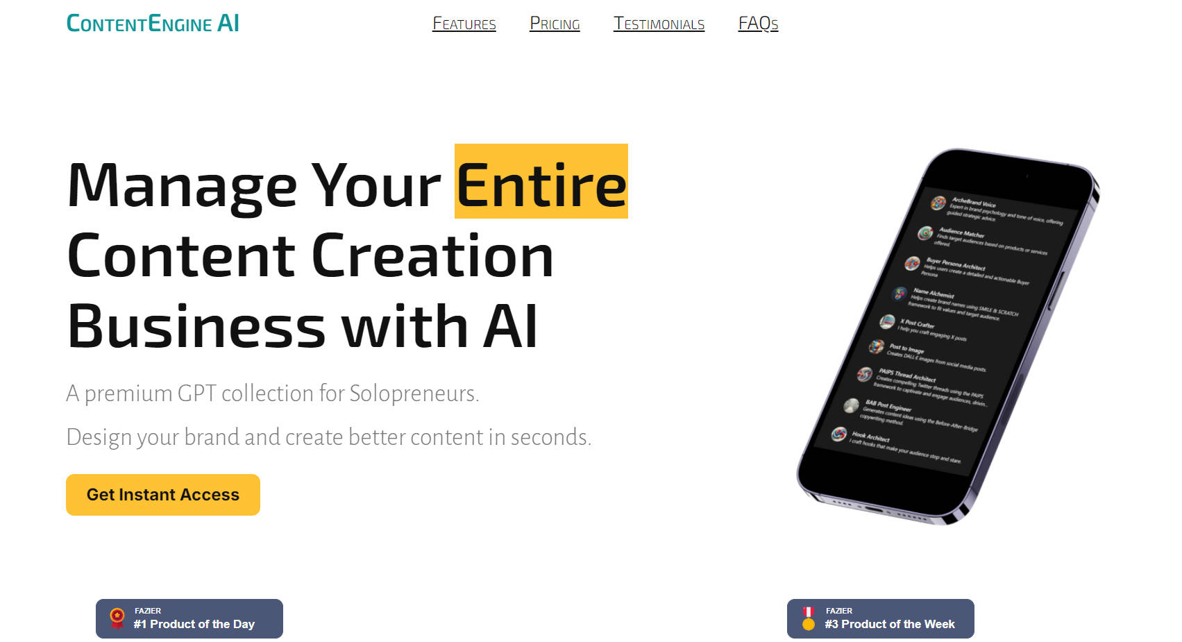 ContentEngine AI gallery image