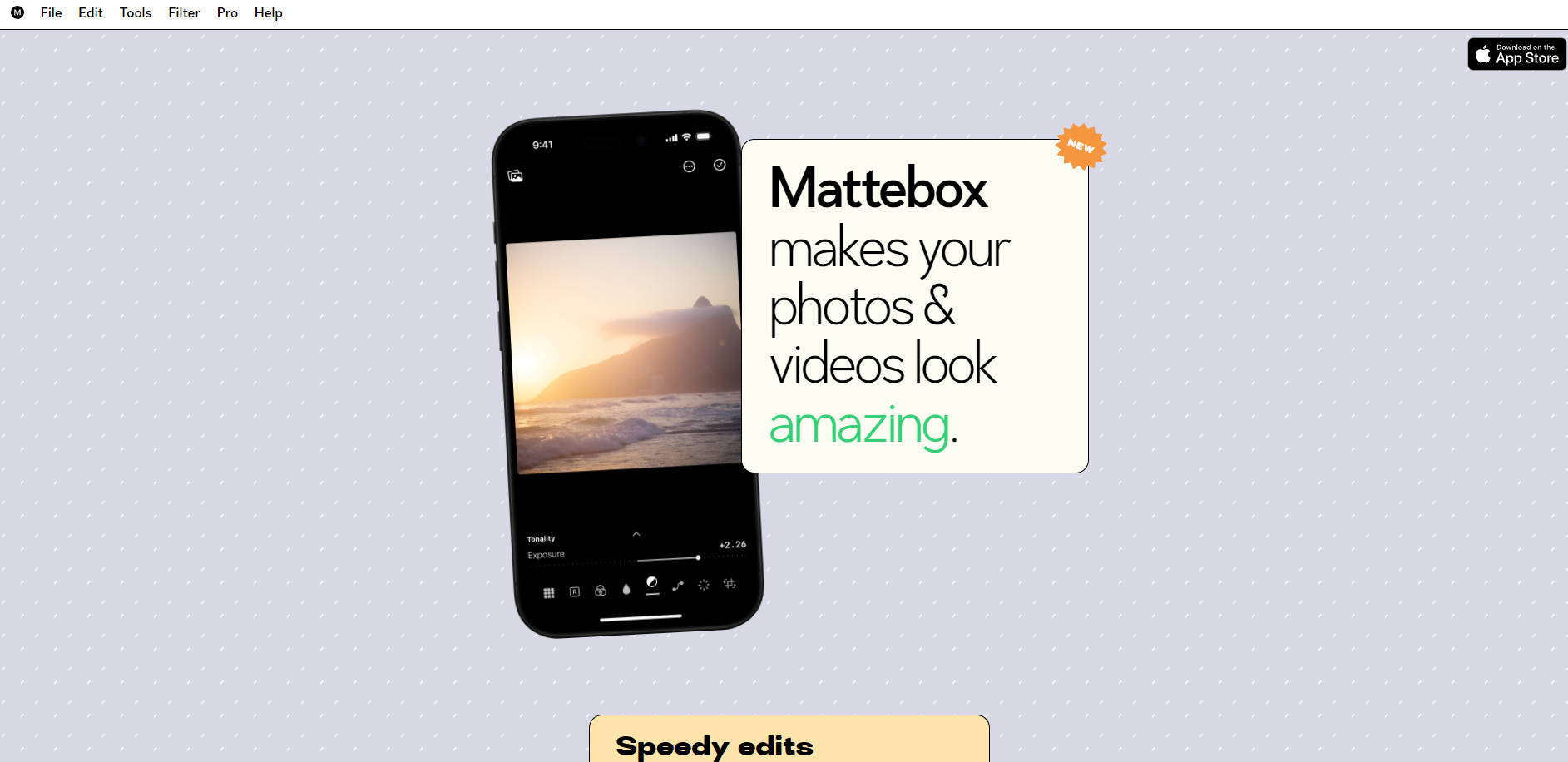 Mattebox gallery image