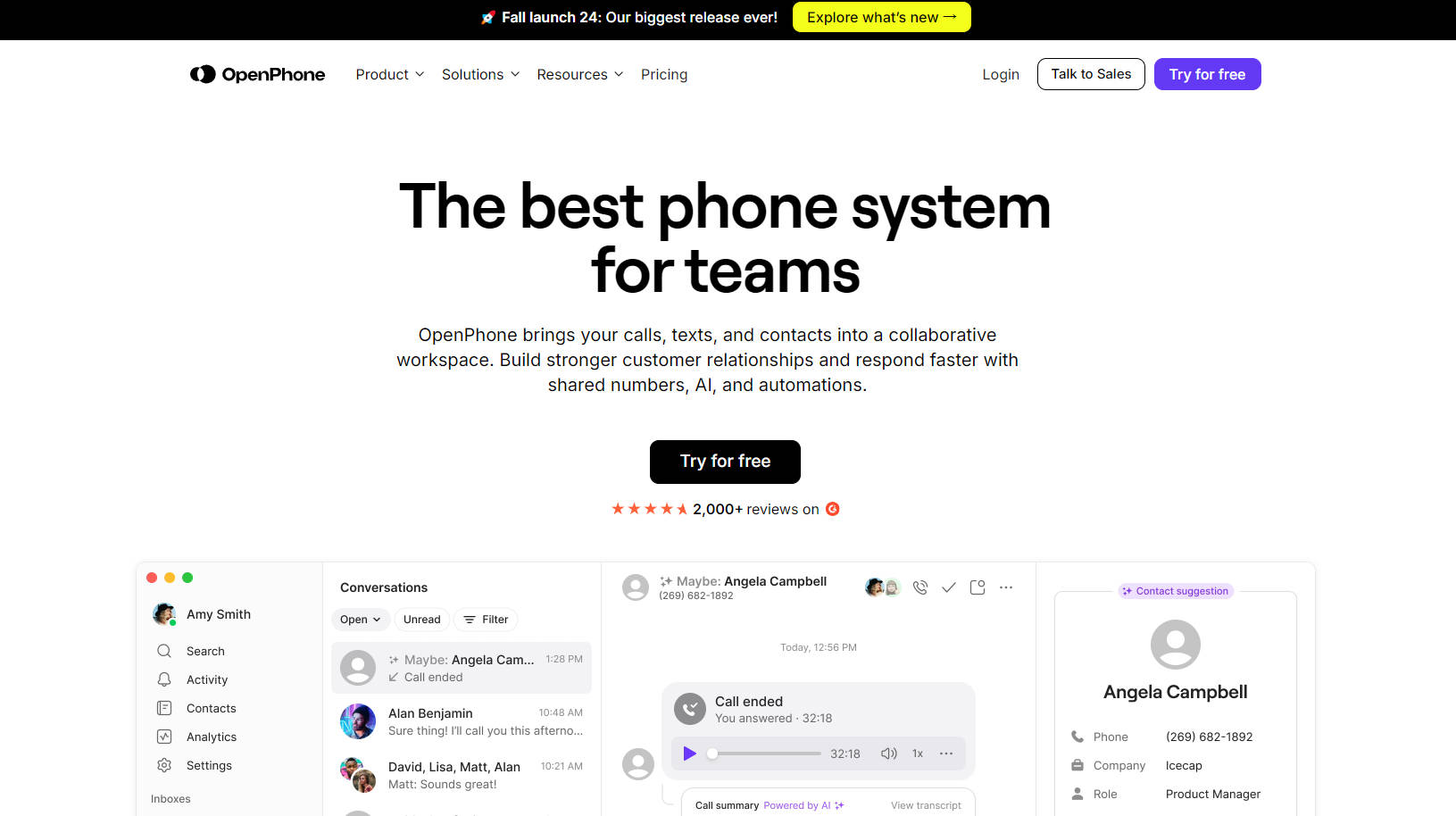 OpenPhone gallery image