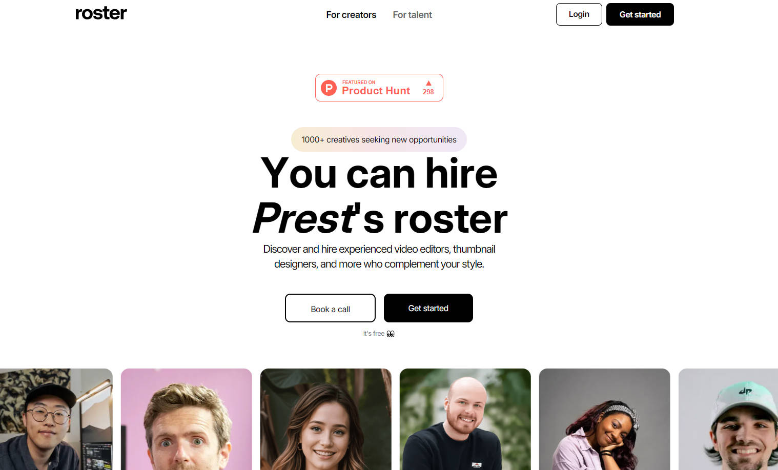 Roster gallery image