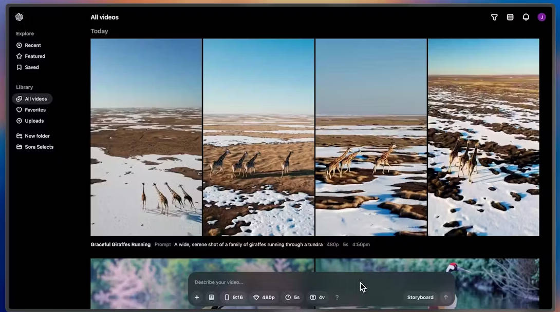 OpenAI's Sora gallery image