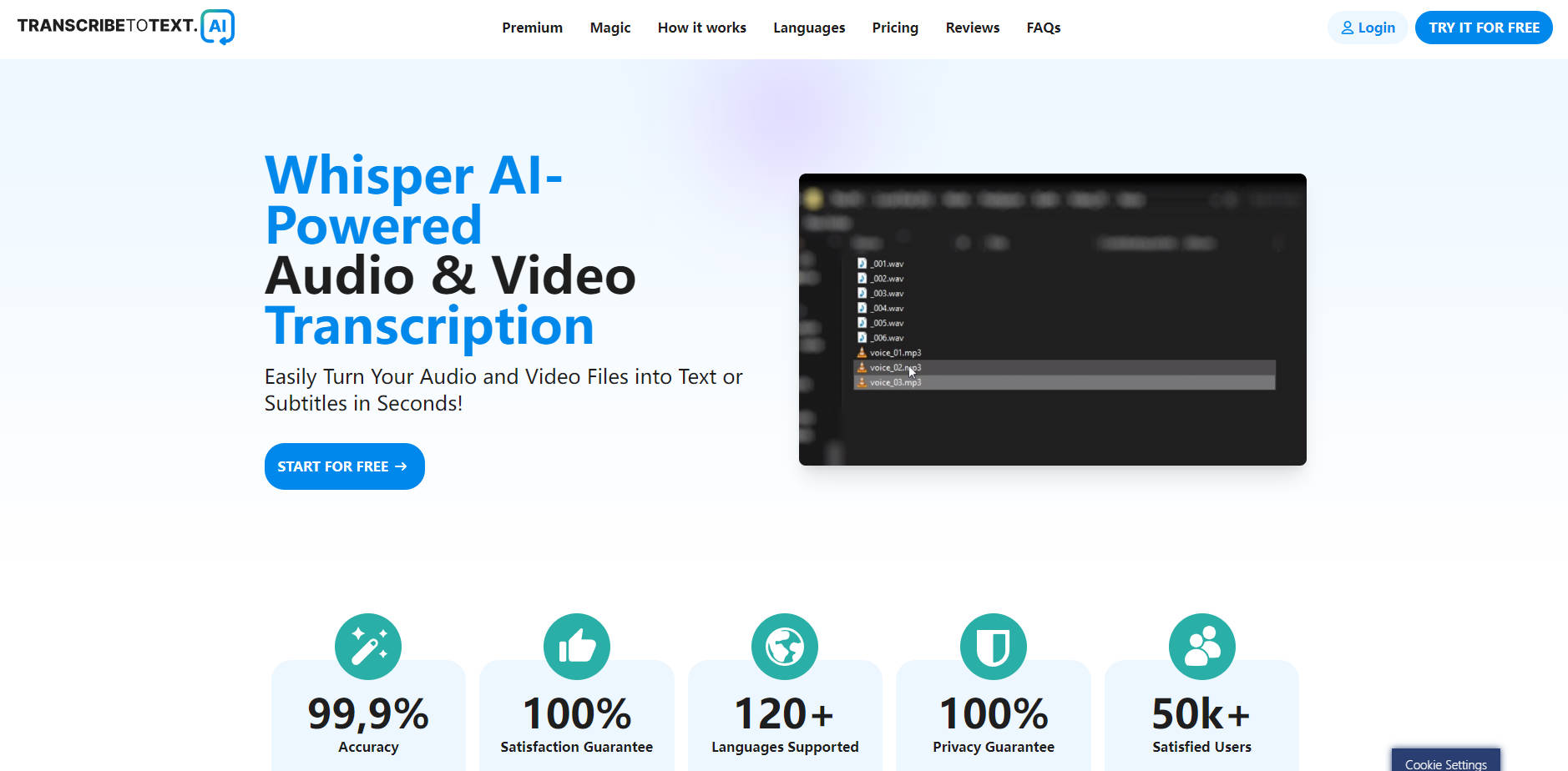 TranscribeToText.AI gallery image